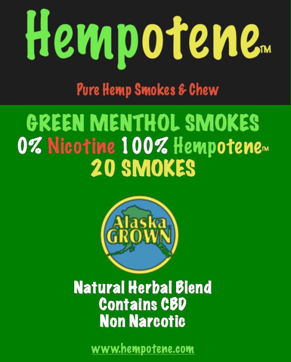 Hempotene™ GREEN MENTHOL SMOKES